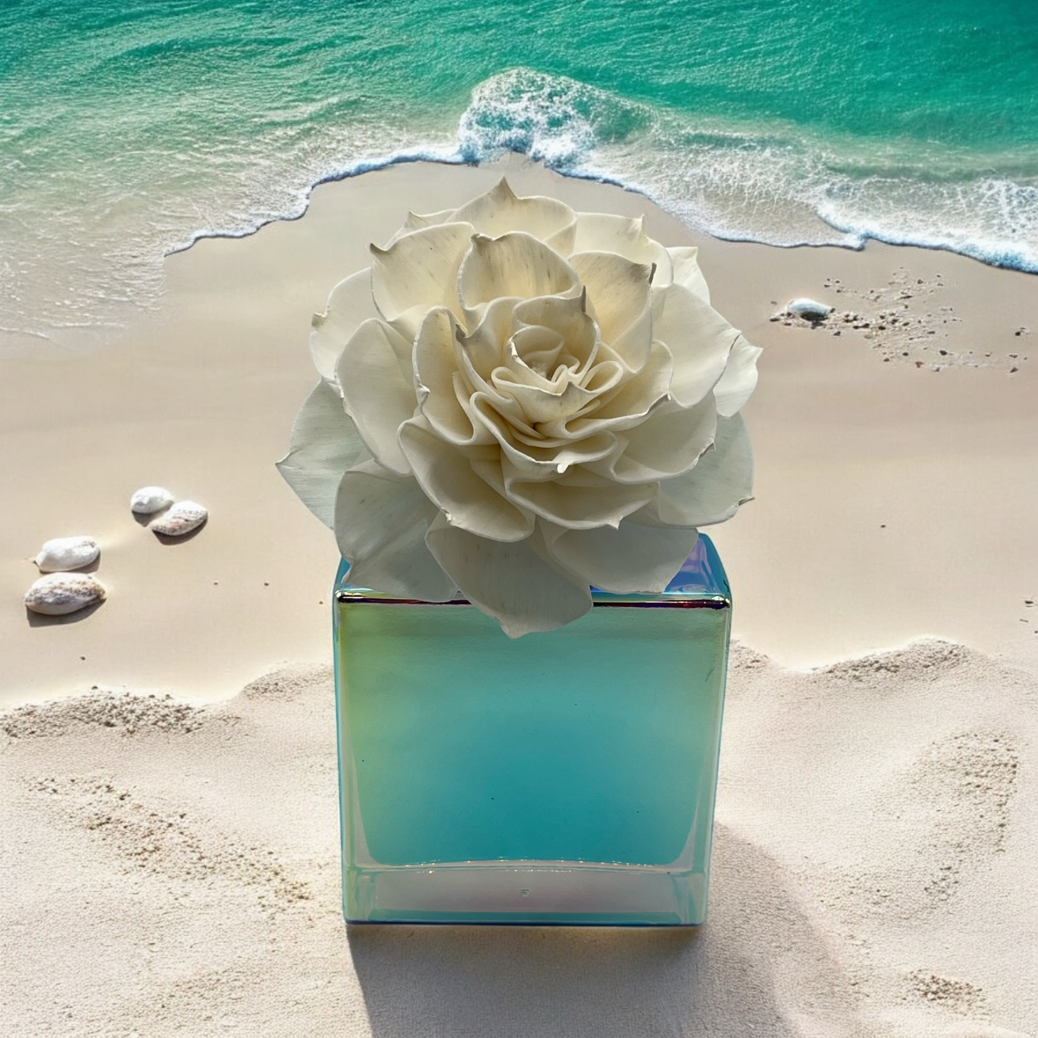 Iridescent Bloom Diffuser – Sola Flower Reedless Diffuser